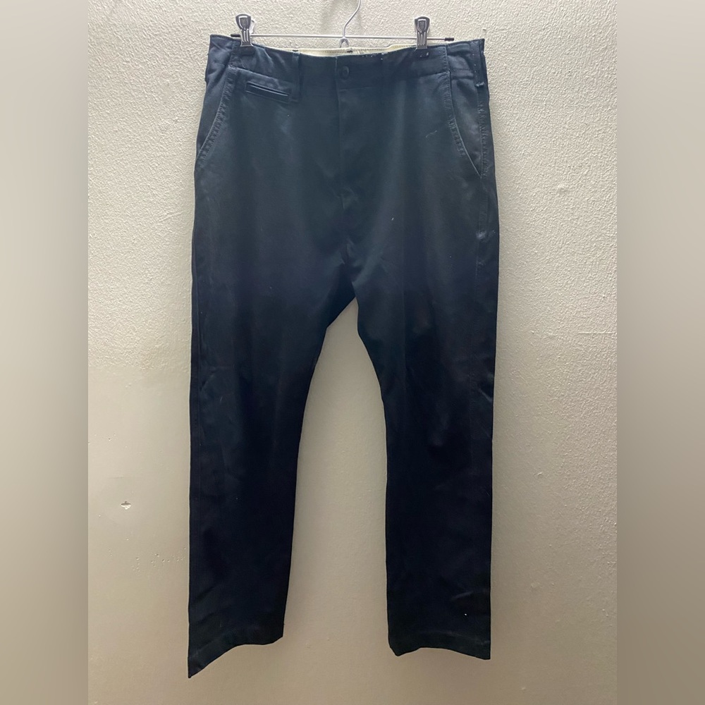 Mens Levi Strauss & Co 33x30 Black Dress Pants Tote9